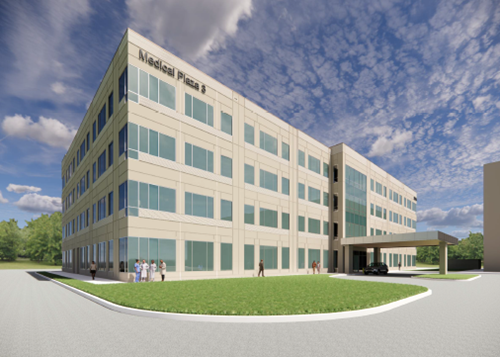 Memorial Hermann Katy Hospital Rendering