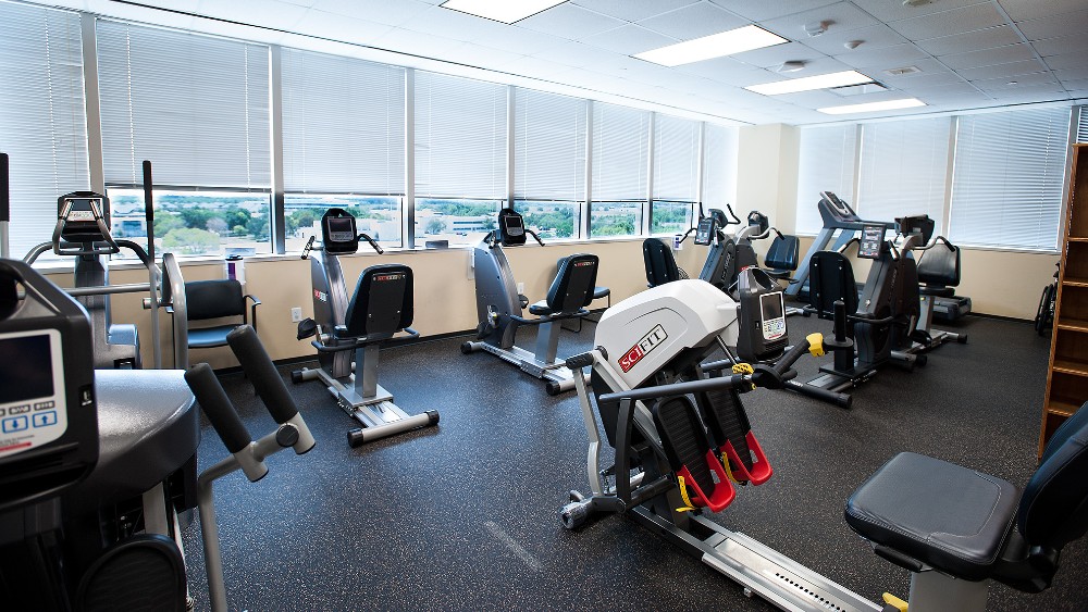 Photo of Exercise equipment in room