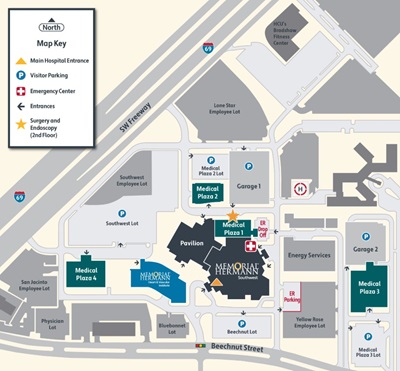 Southwest Hospital Campus Map