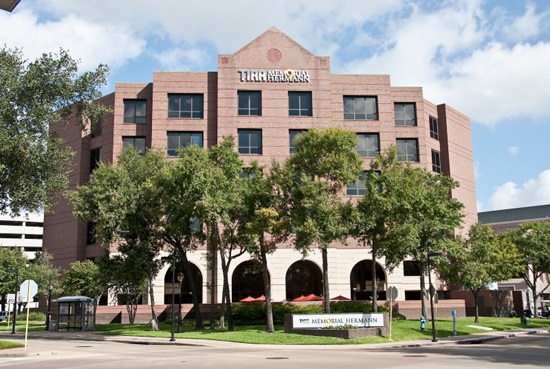 TIRR Memorial Hermann exterior view at Texas Medical Center