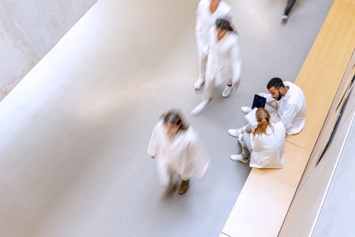 doctors in hallway