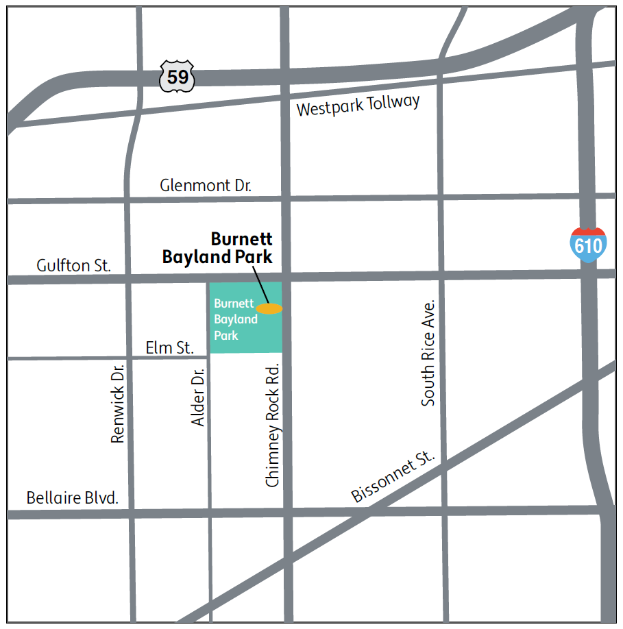 Burnett Bayland Park Map