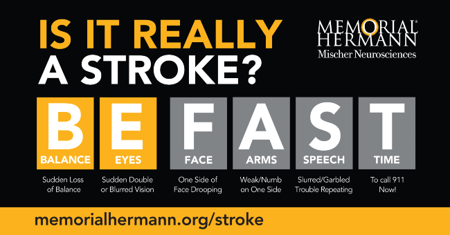 Be FAST Infographic