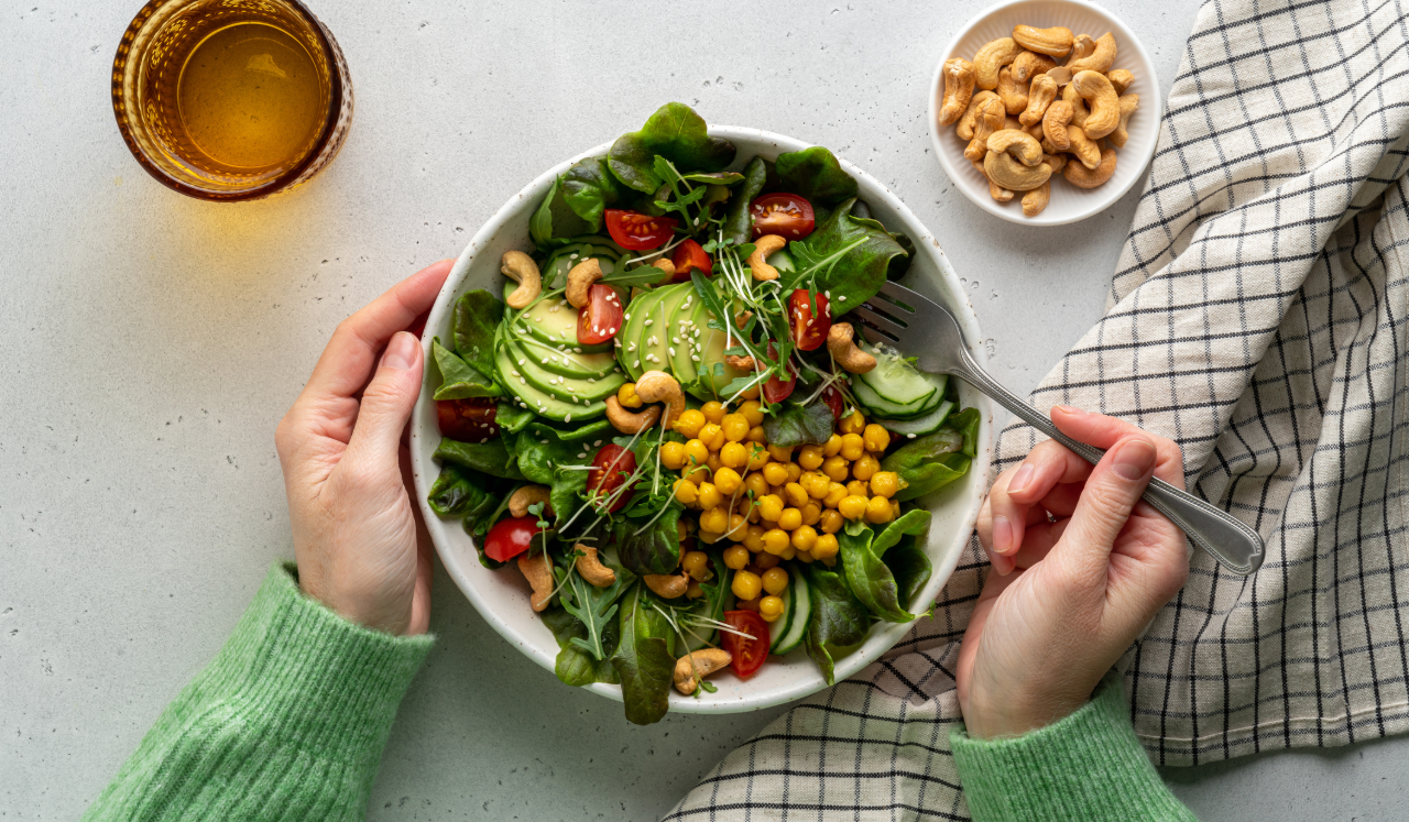 A fiber bowl