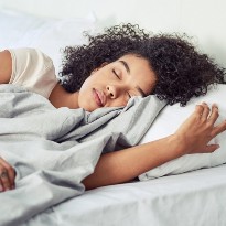 Woman sleeping