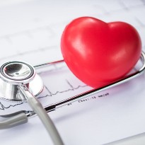 Heart and stethoscope 