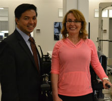 Dr. Gerard Francisco and Gabby Giffords