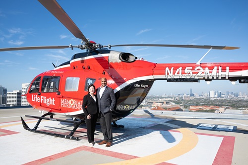 Memorial Hermann Life Flight receives donation from ExxonMobil