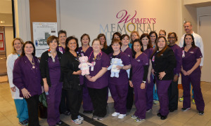 Staff of The Woodlands Hospital received baby friendly designation