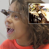 Patient Wearing Google Glass