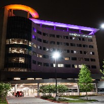 The Woodlands Medical Center at night