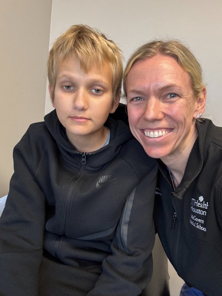 patient joseph in car