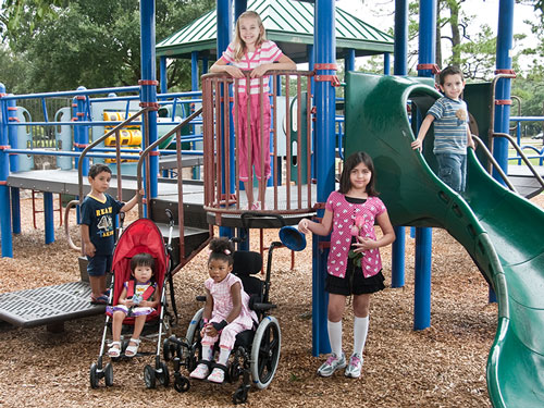 Children at Hermann Park