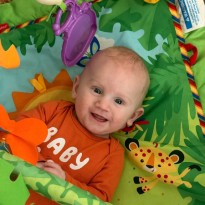 patient cash smiling