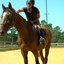 Lisa and horse
