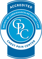 Accredited Chest Pain Center Medallion