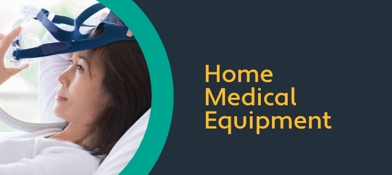 Cover and page from the Home Medical Equipment PAP Supply Guide