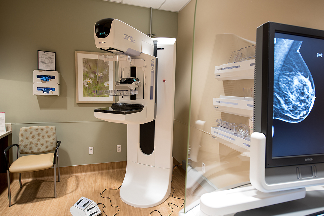 Imaging technology at the Breast Care Center at Cypress Hosptial