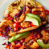 Spicy Shrimp Tacos