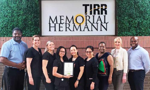 TIRR Memorial Hermann Wound Care Nurses team