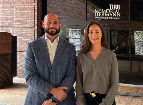 Christopher Falco, MD and Lindsey Harik, PhD