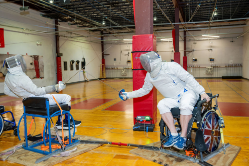 ReelCommunity Expo features sports for all abilities, including fencing.