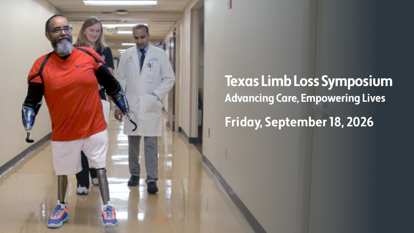 TIRR Memorial Hermann's Limb Loss Symposium graphic