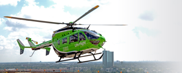 Lifeflight helicopter