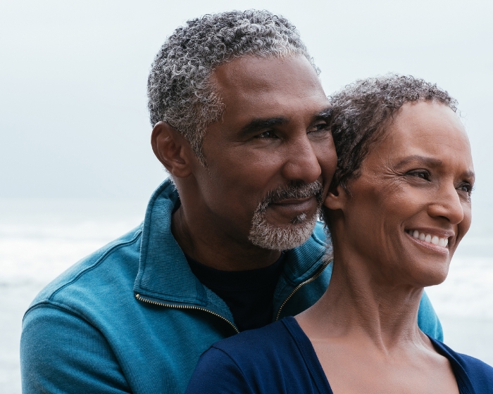 Couple on beach