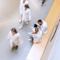 doctors in hallway