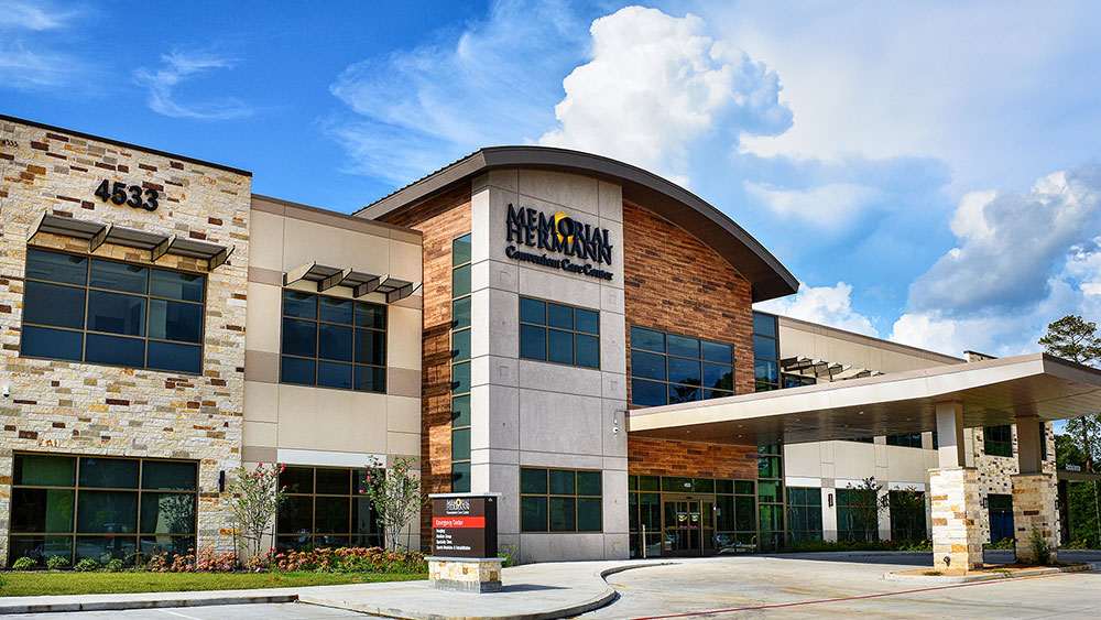 24 Hour Emergency Room At The Convenient Care Center In Kingwood Memorial Hermann