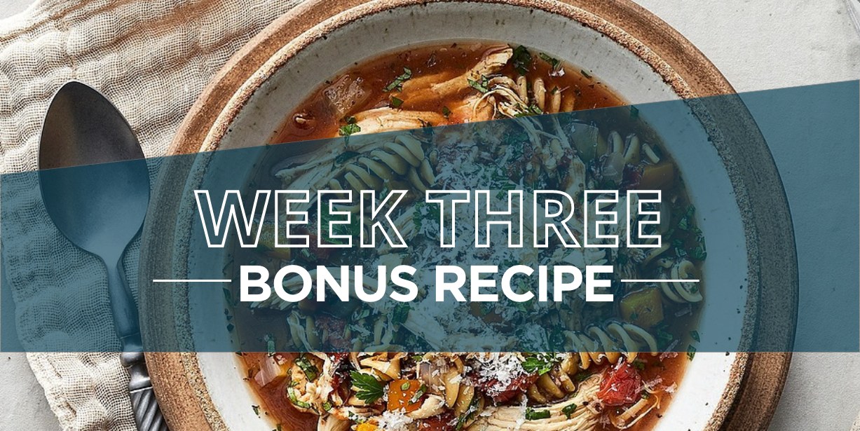 Week three bonus recipe