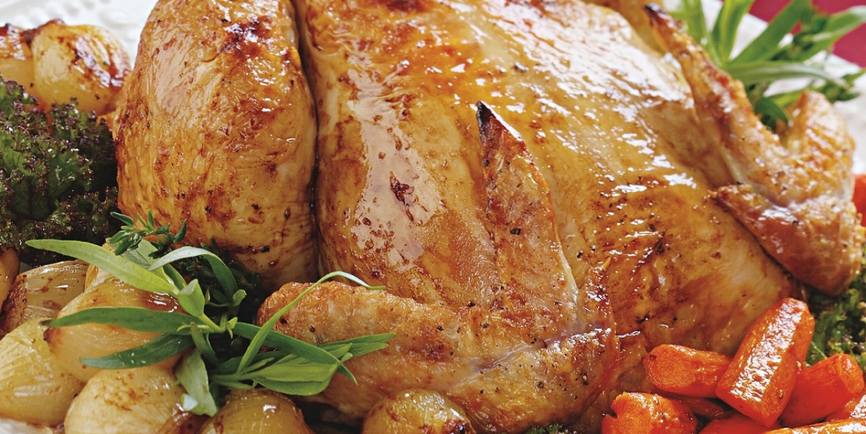 Two Simple Herb-Roasted Chickens