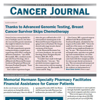 Memorial Hermann Cancer Journal Fall 2018