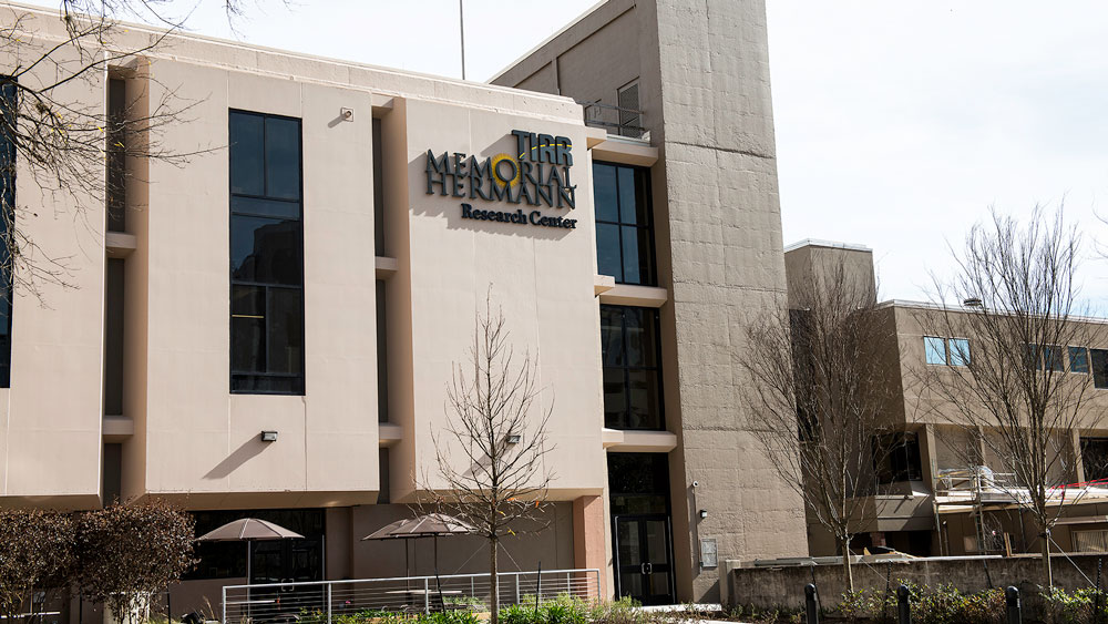 Exterior photo of TIRR Memorial Hermann Research Center