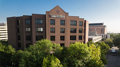 TIRR Network Building Above Trees